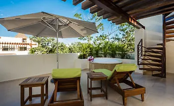 Casa Prieta Penthouse Hotel Tulum Mexikó